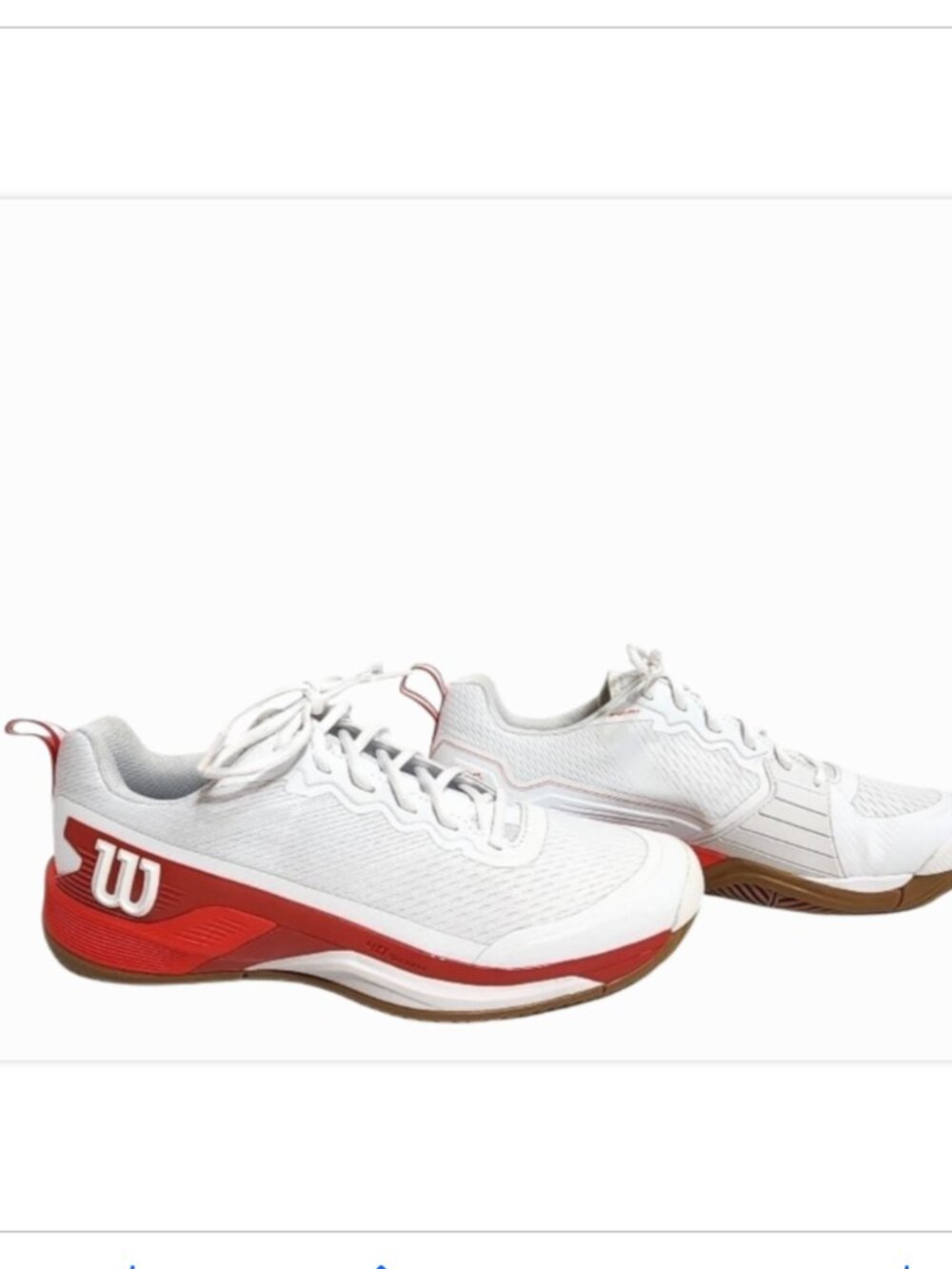 Wilson Rush Pro 4.5 Tennis Shoes White/ Red WRS336610